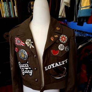 Vintage military jacket.